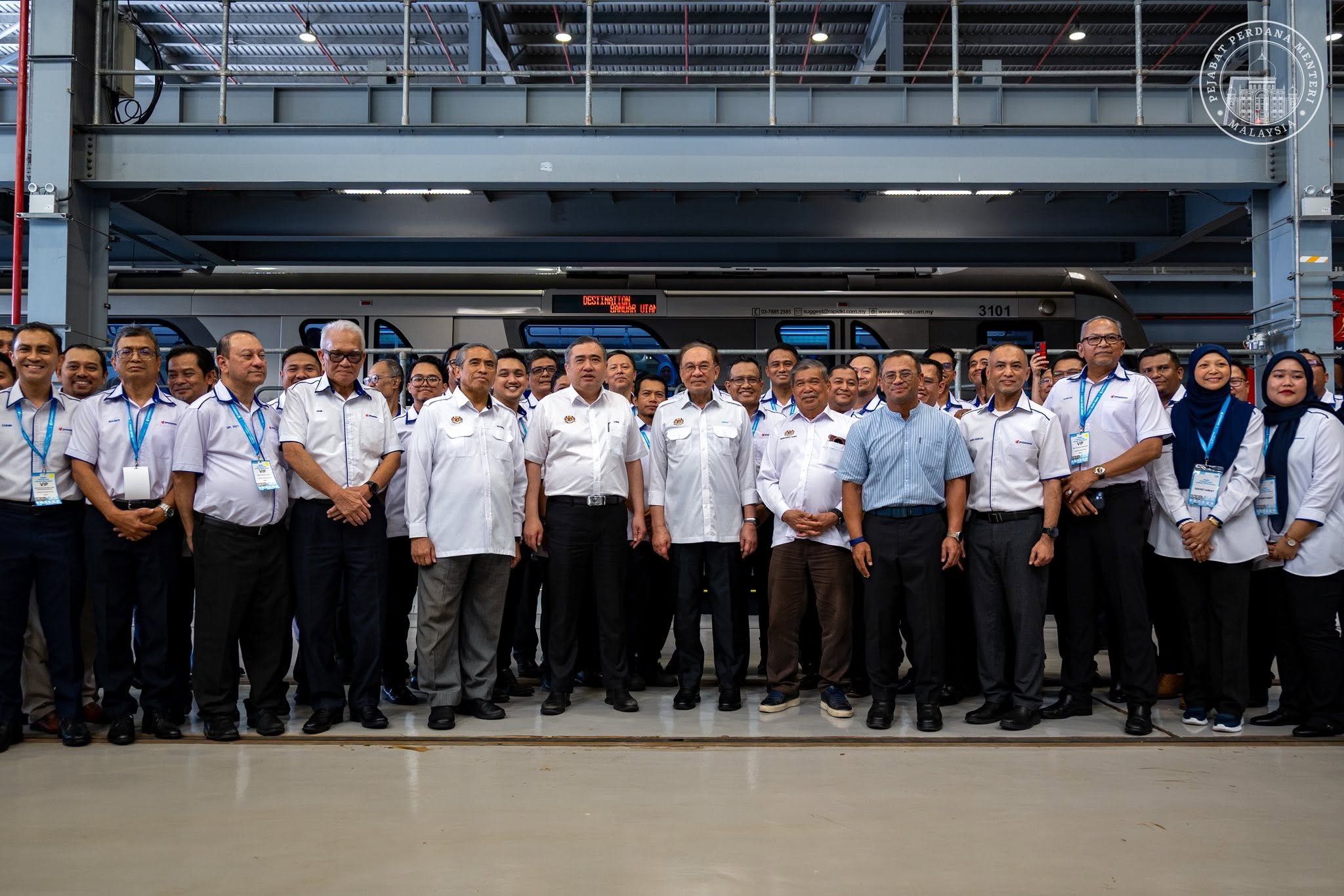 Pelancaran LRT3 Laluan Shah Alam